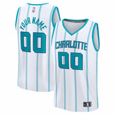 Fanatics - Charlotte Hornets Youth Fastbreak Custom Jersey - Association Edition - White