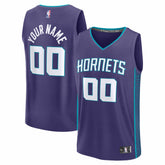 Fanatics - Charlotte Hornets Youth Fastbreak Custom Jersey - Statement Edition - Purple