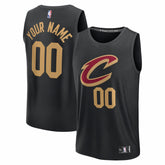Fanatics - Cleveland Cavaliers Youth Fastbreak Custom Jersey - Statement Editi- Black