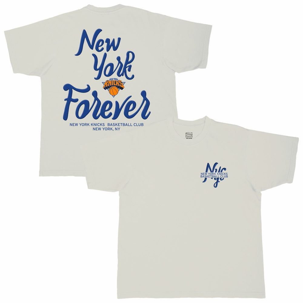 NBA - New York Knicks Stadium Essentials Unisex Local Barfly Urban T-Shirt - Cream