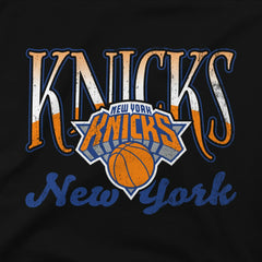 NBA - New York Knicks Stadium Essentials Unisex Sky High Fleece Sweatshirt - Black