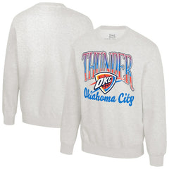 NBA - Oklahoma City Thunder Stadium Essentials Unisex Sky High Fleece Sweatshirt - Oatmeal