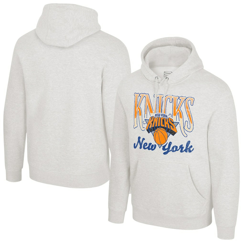 NBA - New York Knicks Stadium Essentials Unisex Sky High Hoodie - Oatmeal