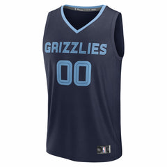 Fanatics - Memphis Grizzlies Youth Fastbreak Custom Jersey - Icon Edition - Navy