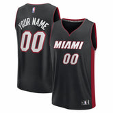 Fanatics - Miami Heat Fastbreak Custom Jersey - Icon Edition - Black