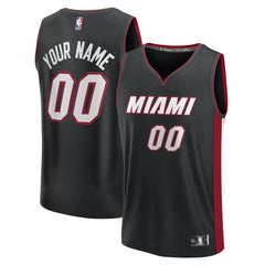 Fanatics - Miami Heat Fastbreak Custom Jersey - Icon Edition - Black