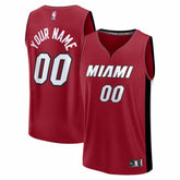 Fanatics - Miami Heat Fastbreak Custom Jersey - Statement Edition - Red