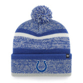 Indianapolis Colts '47 Northward Cuffed Knit Hat with Pom Royal - 47 brand