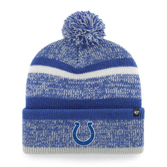 Indianapolis Colts '47 Northward Cuffed Knit Hat with Pom Royal - 47 brand