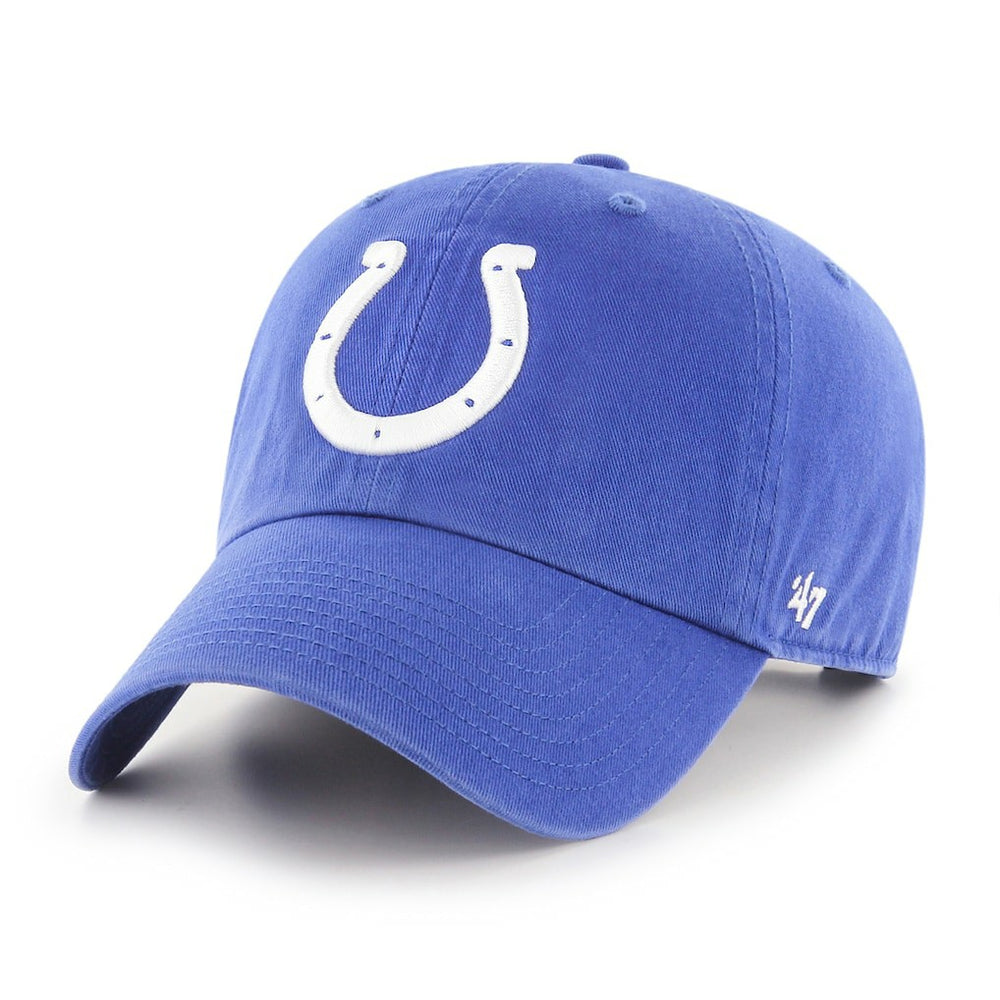 Indianapolis Colts '47 Primary Logo Cleanup Adjustable Hat Royal - 47 brand
