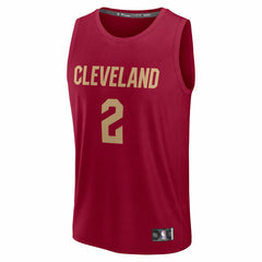 Fanatics - Lonzo Ball Cleveland Cavaliers Fast Break Replica Jersey - Wine - Icon Edition