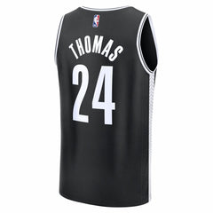 Fanatics - Cam Thomas Brooklyn Nets Fast Break Replica Jersey - Black - Icon Edition