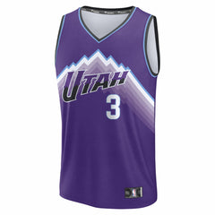 Fanatics - Keyonte George Utah Jazz Fast Break Replica Jersey - Purple - Icon Edition