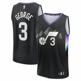 Fanatics - Keyonte George Utah Jazz Fast Break Replica Jersey - Statement Edition - Black