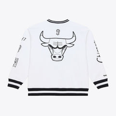 Mitchell & Ness - Chicago Bulls Hardwood Classics Arctic Fleece Sweatshirt - White
