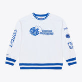Mitchell & Ness - Dallas Mavericks Arctic Fleece Sweatshirt - White
