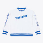 Mitchell & Ness - Golden State Warriors Arctic Fleece Sweatshirt - White