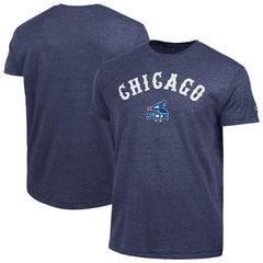 Chicago White Sox Champion Cooperstown Wordmark Lockup Tri-Blend T-Shirt On Sale