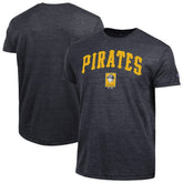 Pittsburgh Pirates Champion Cooperstown Wordmark Lockup Tri-Blend T-Shirt for sale