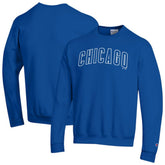 Chicago Cubs Champion Powerblend Wordmark Sweatshirt Clearance
