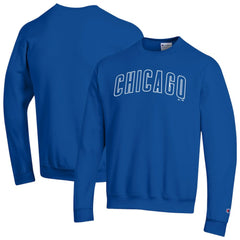 Chicago Cubs Champion Powerblend Wordmark Sweatshirt Clearance
