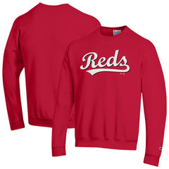 Cincinnati Reds Champion Powerblend Wordmark Sweatshirt Online