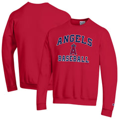 Los Angeles Angels Champion Heart & Soul Powerblend Sweatshirt On Sale