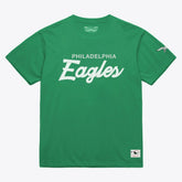 Philadelphia Eagles Head Coach Classic T-Shirt Kelly Green - Mitchell & Ness