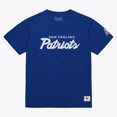 New England Patriots Head Coach Classic T-Shirt Royal - Mitchell & Ness