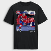 Lane Hutson Montreal Canadiens - Fresh Ice T-Shirt Black