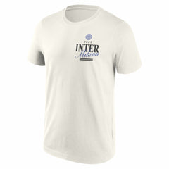 Fanatics Inter Milan 2025 CWC US Tour T-Shirts - Cream
