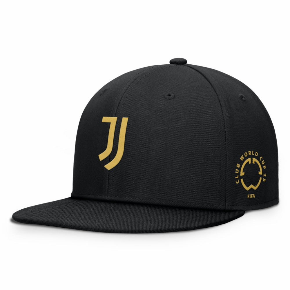 Fanatics Juventus 2025 Club World Cup Core Snapback Hat - Black