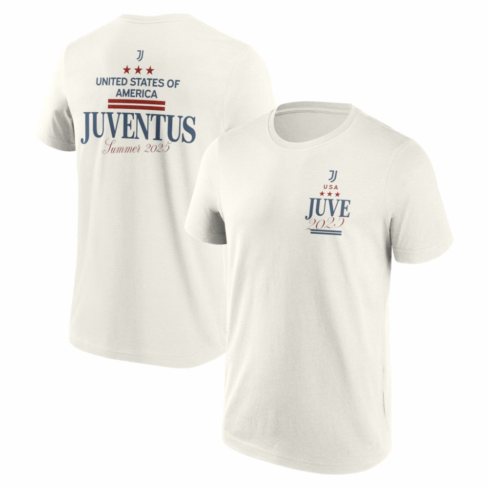 Fanatics Juventus 2025 CWC US Tour SS Tee - Cream