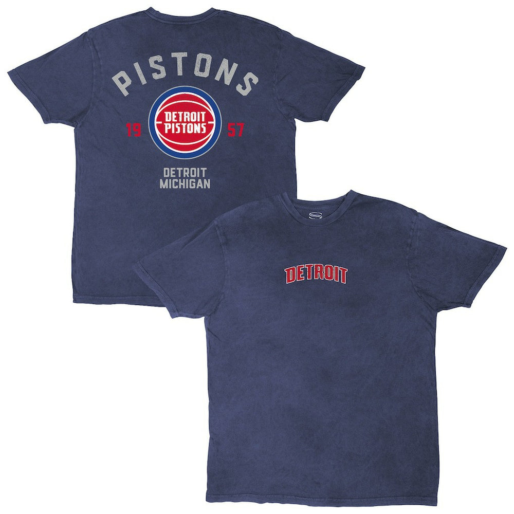 NBA - Detroit Pistons Stadium Essentials Unisex Get Back Vintage T-Shirt - Blue