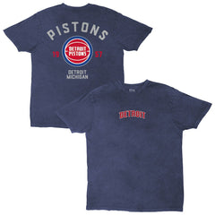 NBA - Detroit Pistons Stadium Essentials Unisex Get Back Vintage T-Shirt - Blue