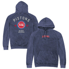 NBA - Detroit Pistons Stadium Essentials Unisex Get Back Vintage Raglan Hoodie - Blue