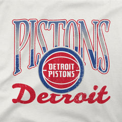 NBA - Detroit Pistons Stadium Essentials Unisex Sky High Fleece Sweatshirt - Oatmeal