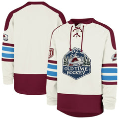 Colorado Avalanche - '47 Pond Hockey Trio Eternal Lacer Sweatshirt Cream