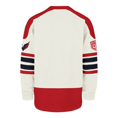 Washington Capitals '47 Pond Hockey Trio Eternal Lacer Sweatshirt Cream
