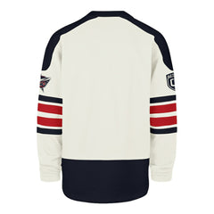 Columbus Blue Jackets - '47 Pond Hockey Trio Eternal Lacer Sweatshirt Cream