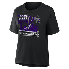 Colorado Rockies Women's 2026 Spring Training Cactus League Hometown Special T-Shirt Online