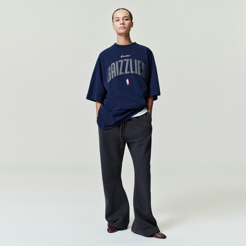 NBA - Memphis Grizzlies Fear of God x NBA Unisex 90s Fit T-Shirt - Navy