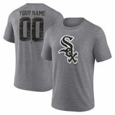 Chicago White Sox Heritage Personalized Any Name & Number Tri-Blend T-Shirt On Sale