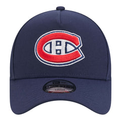 Montreal Canadiens - New Era Youth 9FORTY A-Frame Adjustable Hat Navy
