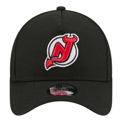 New Jersey Devils - New Era Youth 9FORTY A-Frame Adjustable Hat Black