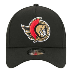 Ottawa Senators - New Era Youth 9FORTY A-Frame Adjustable Hat Black
