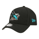San Jose Sharks - New Era Youth 9FORTY A-Frame Adjustable Hat Black