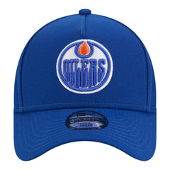 Edmonton Oilers - New Era Youth 9FORTY A-Frame Adjustable Hat Royal