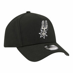 New Era - San Antonio Spurs Youth 9FORTY A-Frame Adjustable Hat - Black