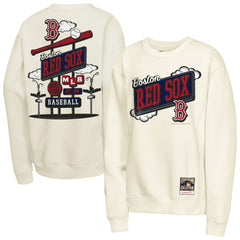 Boston Red Sox Mitchell & Ness Youth Retro Billboard Sweatshirt On Sale